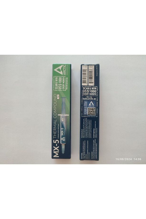 Arctıc Mx-5 Termal Macun 4 gram 12 W/mk Isı Iletim Gücü ( Yüksek Performanslı Macun ) - 4