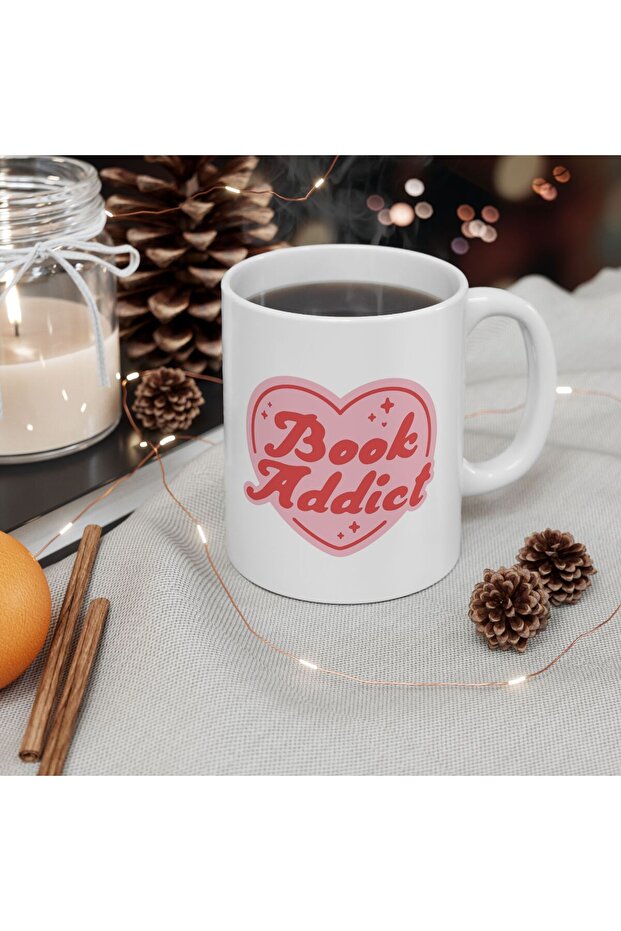 كوب كتاب مدمن الكتب - 4