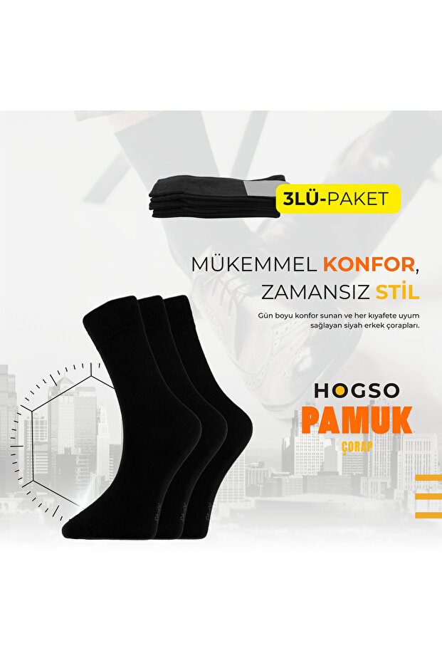 Plain Men's Socks