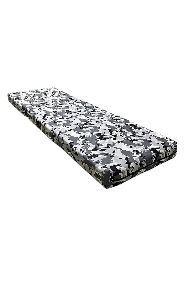 Deprem Yatağı - Üçe Katlanır Koltuk Yatak - Çadır Içi Katlanır Yatak - Kamp Yatağı 60x180x9,5 Cm - 4