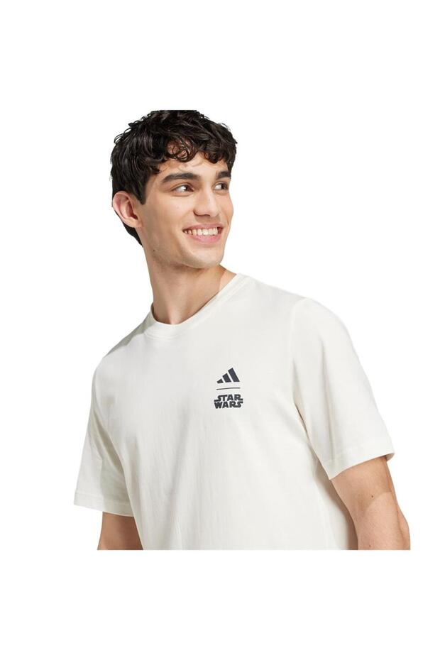 Star Wars The Mandalorıan Back Graphıc Regular Fıt Tişört - 4