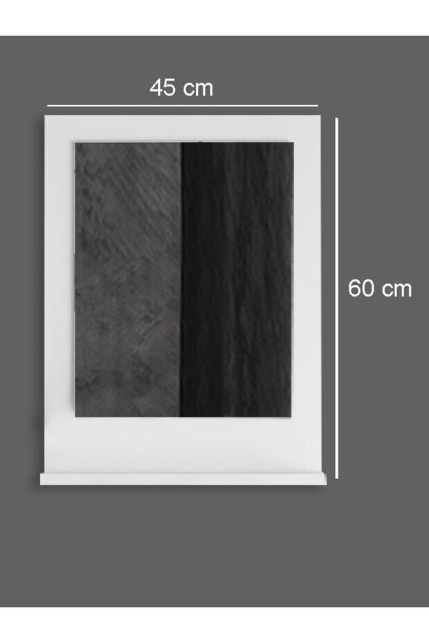 Aynalı Raflı Dresuar - 3