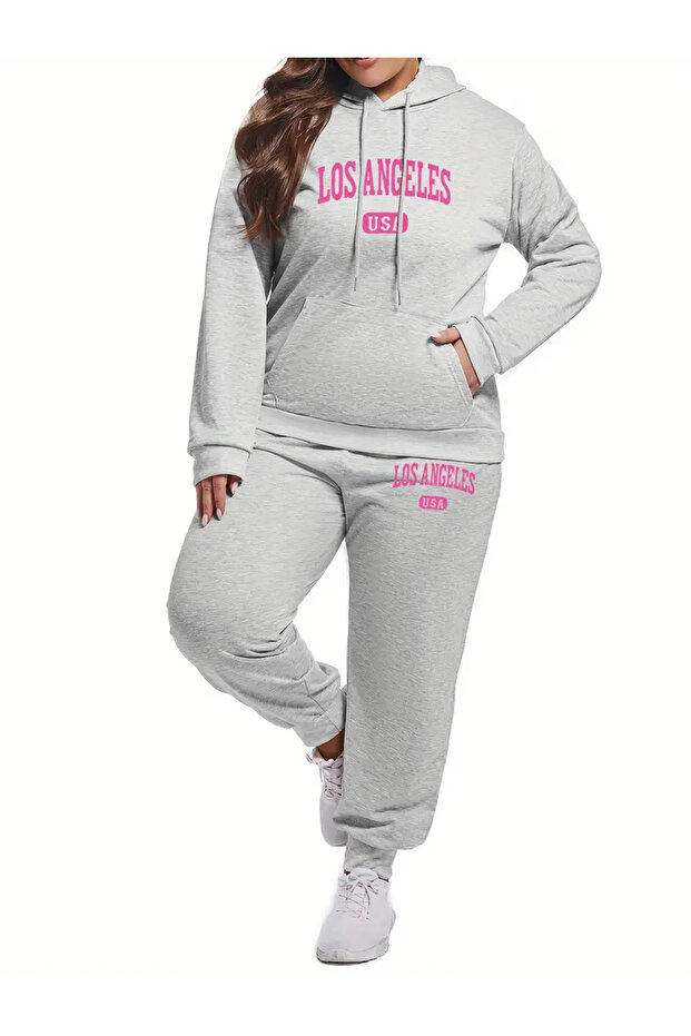 Unisex Casual Tracksuit Set Outdoor Full Zip