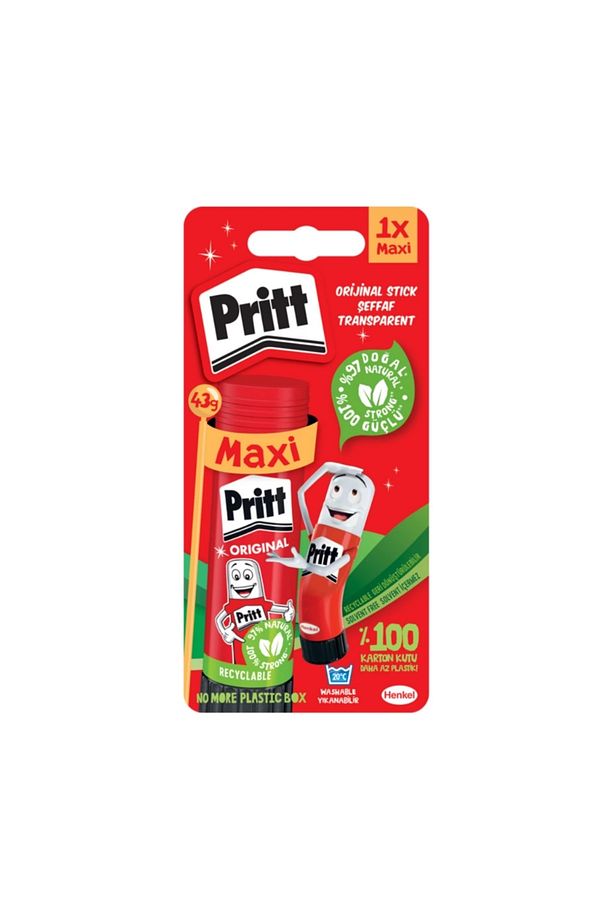 | Stick Yapıştırıcı, 43 gr, Kağıt ve Karton İçin, Solvent İçermez - 1
