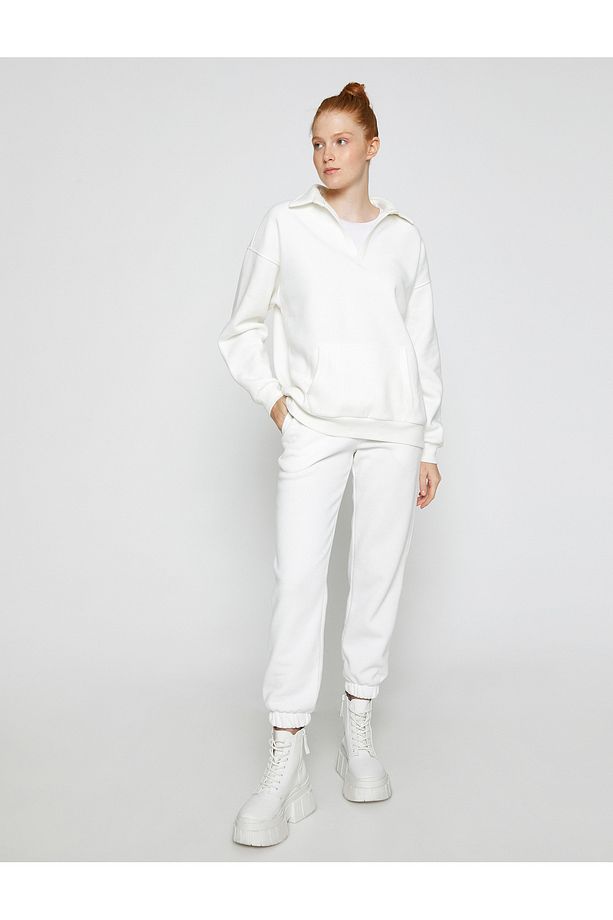 Şardonlu Basic Jogger Eşofman Altı - 2