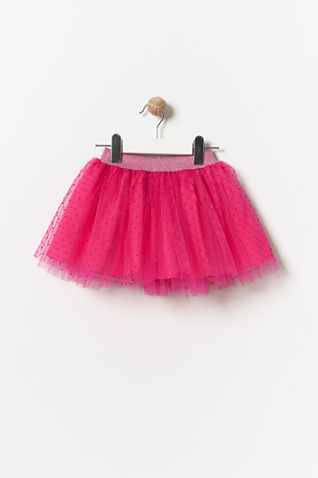 Girl's Tutu Tulle Skirt Fuchsia