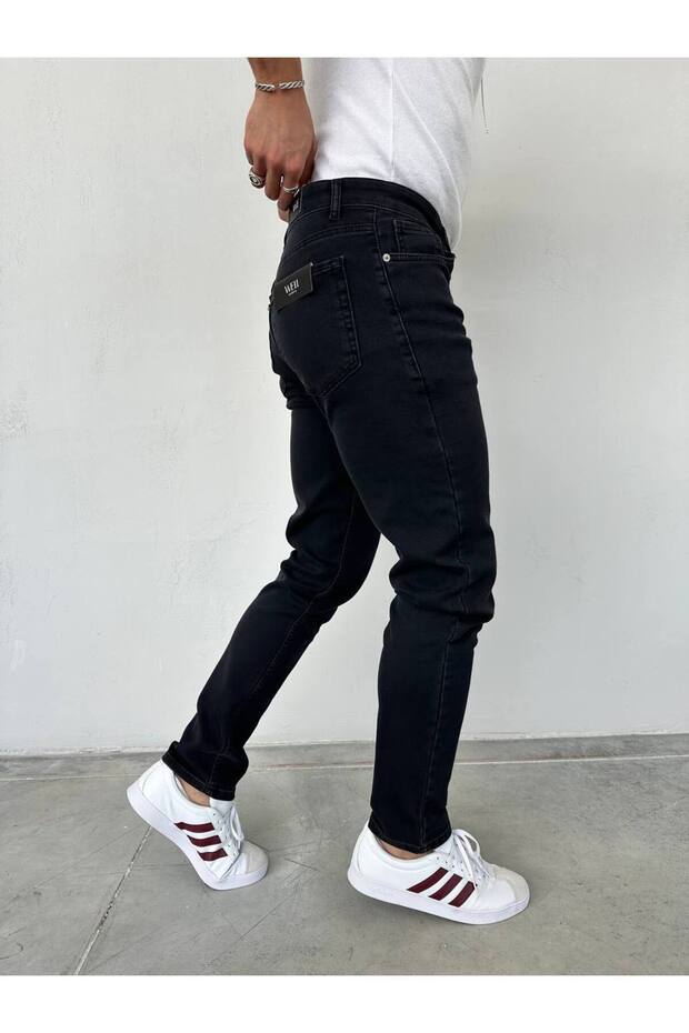 Regular Fit Likralı Kot Pantolon - 2