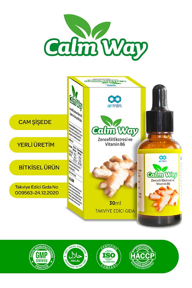 Calm Way Zencefil Ekstresi 30 ml - 3