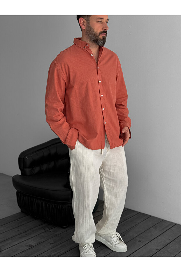 قميص أساسي من القماش الطازج G-5138/12 - 2