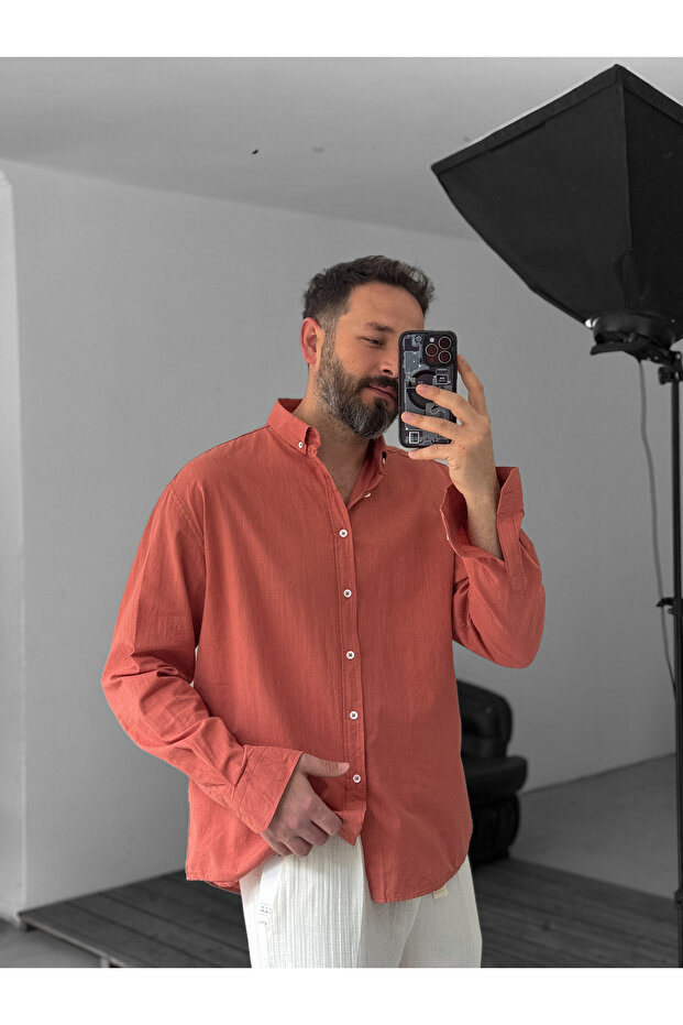 قميص أساسي من القماش الطازج G-5138/12 - 6