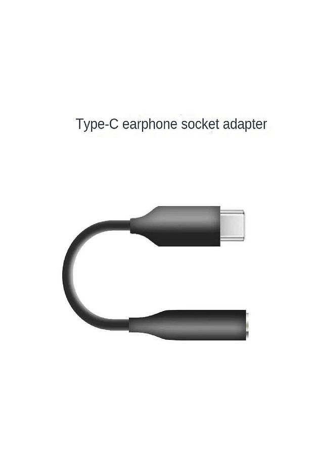 Type-c To Jack Kulaklık Dönüştürücü Tüm Type-c Telefon Ile Uyumlu Aux Kablo Converter - 1