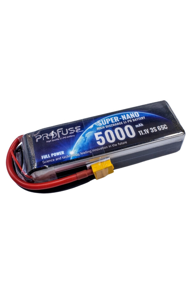 11,1V 3S 5000mAh 65C Lipo Batarya - 1