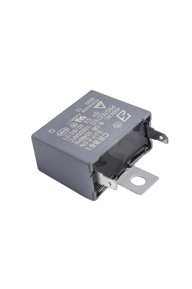 CBB61 3uF 450V Kablolu Kutulu Daimi Kondansatör - 2