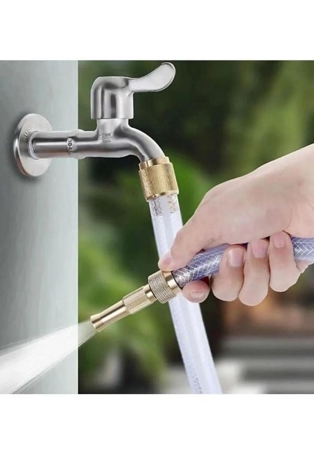 Yüksek Basınçlı Ayarlanabilir Bahçe Sulama Araba Yıkama Tazyikli Su Püskürtme Tabancası - 1