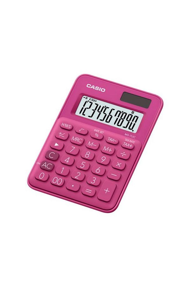 Ms-7uc-rd 10 Hane Pembe Masa Üstü Hesap Makinesi - 1