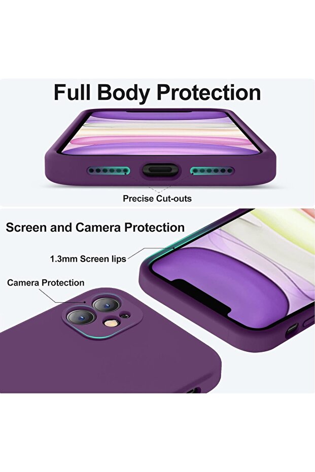 حامي كاميرا آيفون 11، شعار بلاي بوي، سطح داخلي مخملي، غطاء واقٍ ضد الصدمات - 3