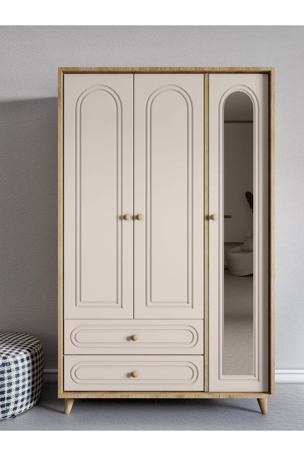 Sofia Bohem 3 Kapılı Gardrop - 1