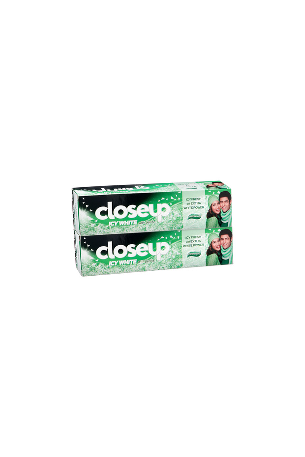 Icy White Menthol Burst Stain Polish Toothpaste Twin Pack (2 x 75ml)