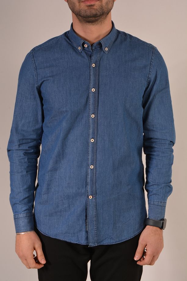 BUFFON DENIM GÖMLEK - 3