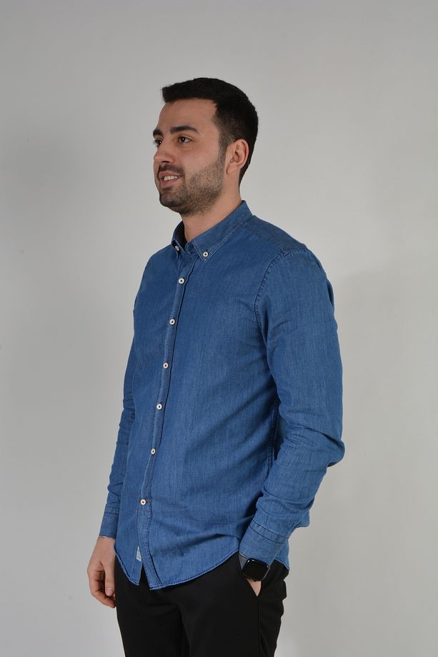 BUFFON DENIM GÖMLEK - 2