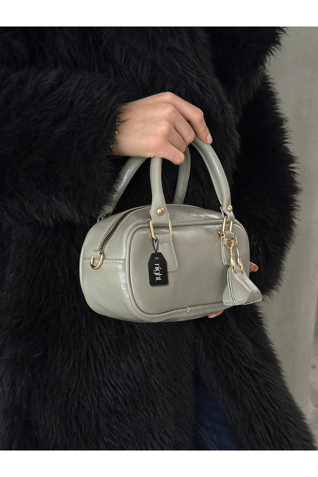 Bonnie Model Green Charm Gift Women's Hand and Shoulder Bag