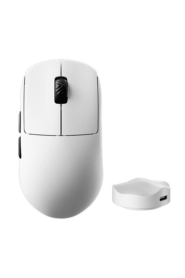 V8 8k Hz Pixart 3950 Sensör Beyaz Kablosuz Simetrik Gaming Mouse - 1