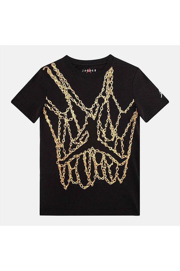 JORDAN JDB MJ BRAND JM CHAIN SS CREW ERKEK ÇOCUK TİŞÖRT 95D627-023 - 1