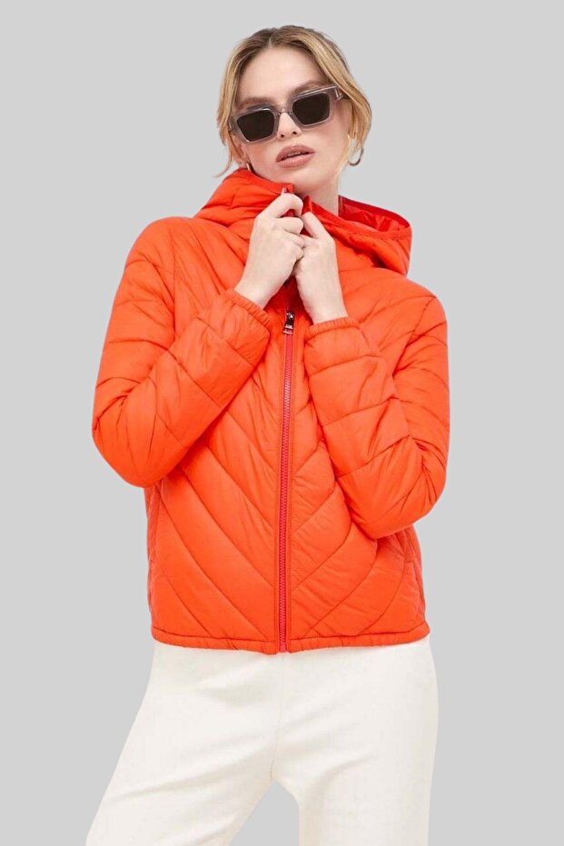 Kadın Mont Turuncu - 1