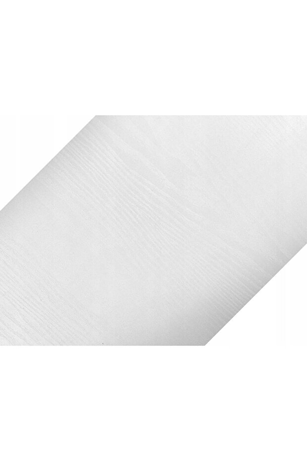 177-8166 Kendinden Yapışkanlı Mat Beyaz Ahşap Desen Folyo ( 67 Cm X 1 Mt ) - 3