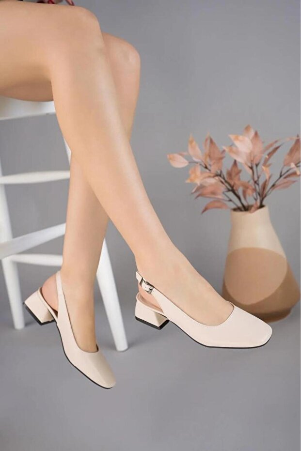 Gzzh 02820 3 cm Heeled Women's Stiletto Shoes