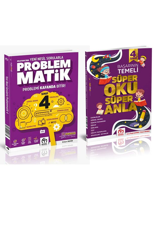 4.Sınıf Problematik + 4.Sınıf Süper Oku Anla - 1