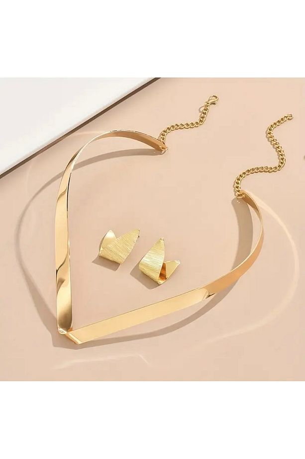 Trendlover Elegant Takı Seti, Kolye Ve Küpe Set - 2