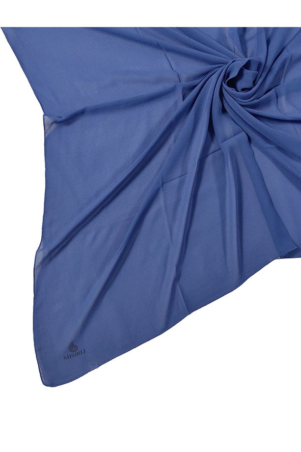 Mısırlı Eşarpları Düz Renk Krep Eşarp 110x110 Cm - 1