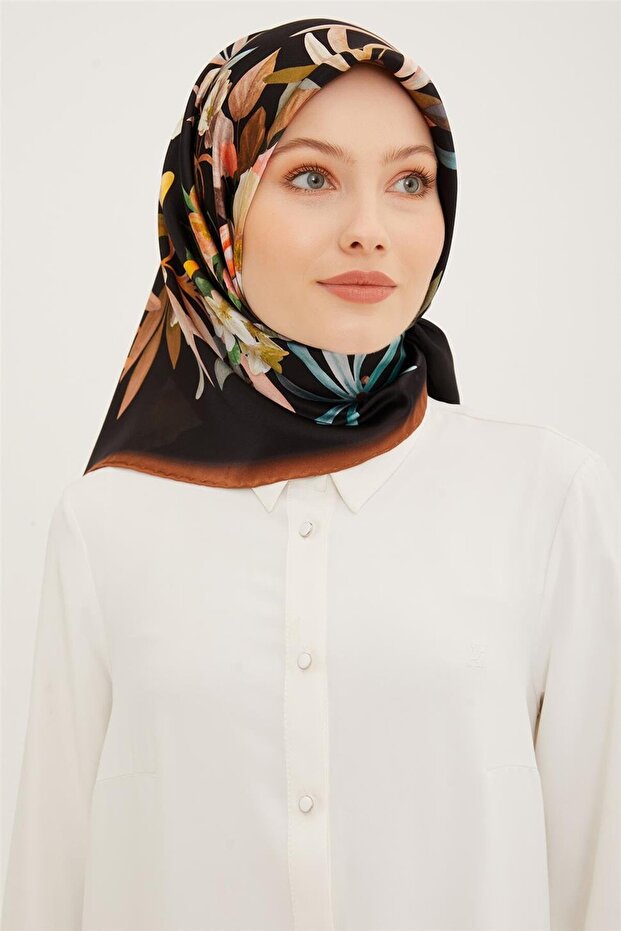 وشاح تويل حرير 23Ya8941 06