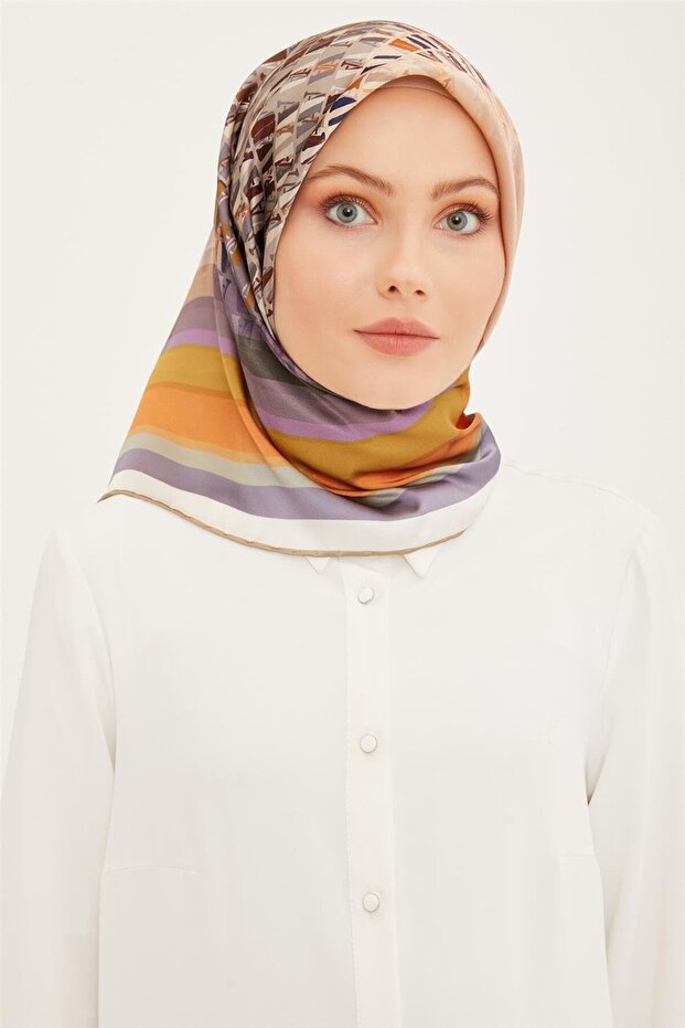 وشاح تويل حرير 23Ya8934 31