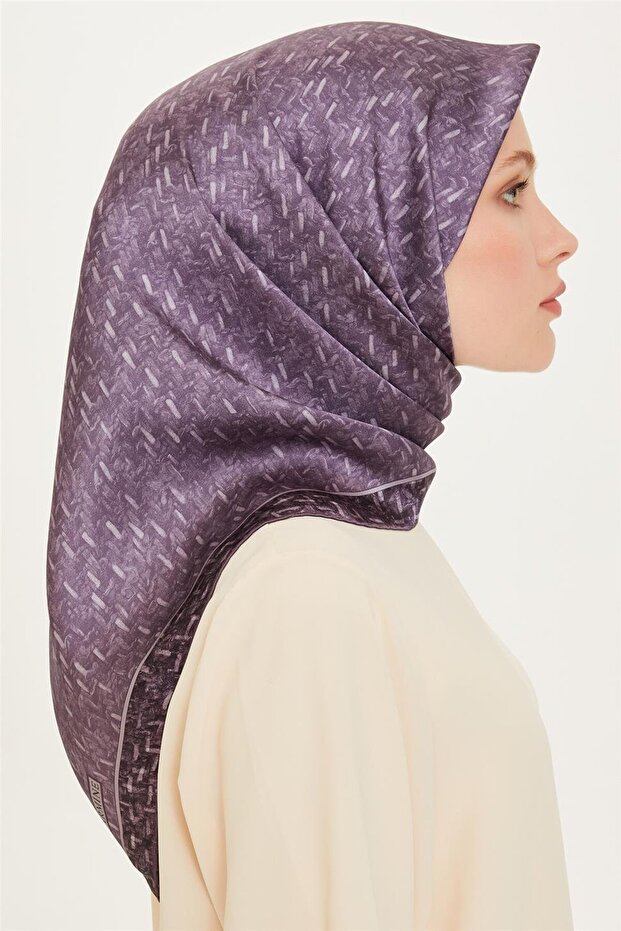 Twill Saf Ipek Eşarp 9230d 84 - 2