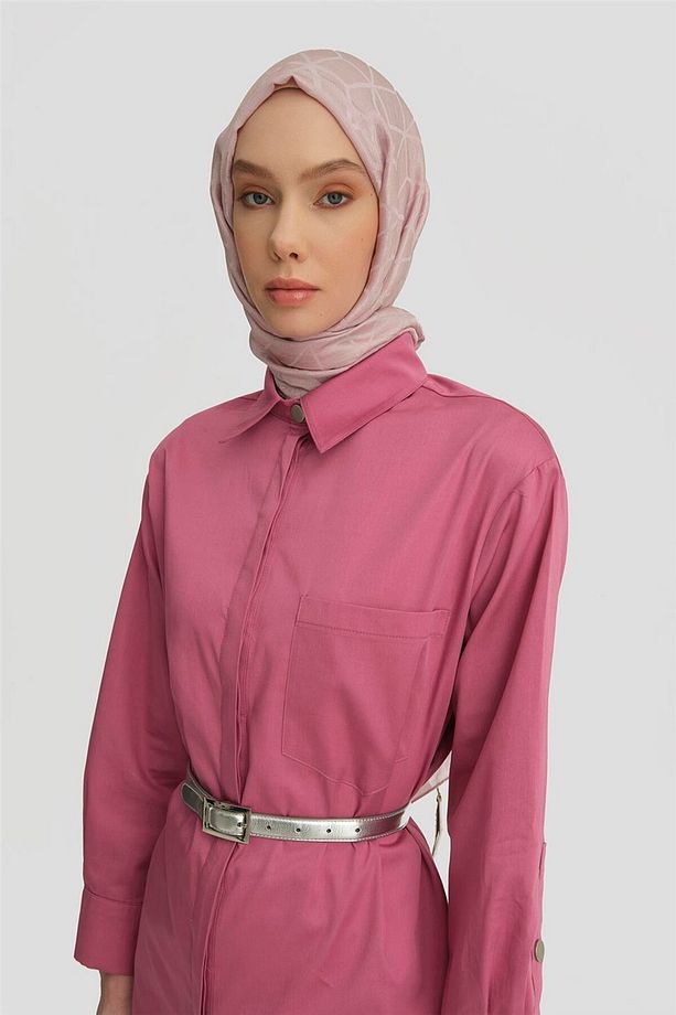 Varak Baskılı Tunik 25y4601 Sümbül - 3