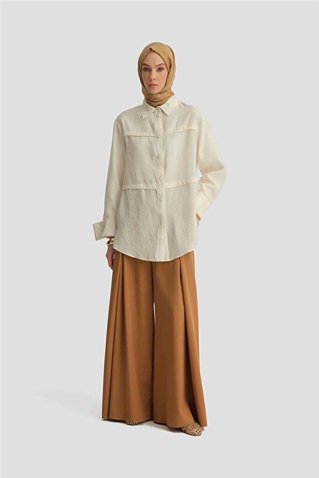تونيك مودال بتفاصيل لامعة 25y4607 Moonstone