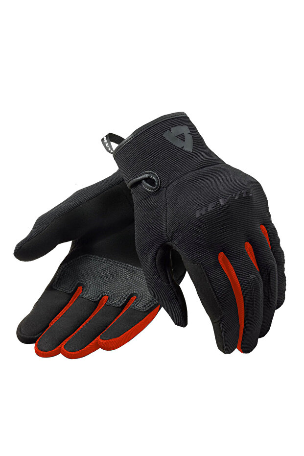 Cool Black-Red Summer Motorcycle Gloves