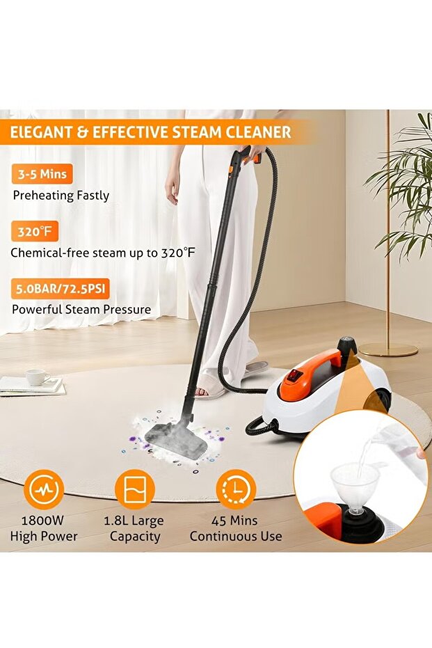 Household High Temperature Sterilization Steam Cleaner - 5