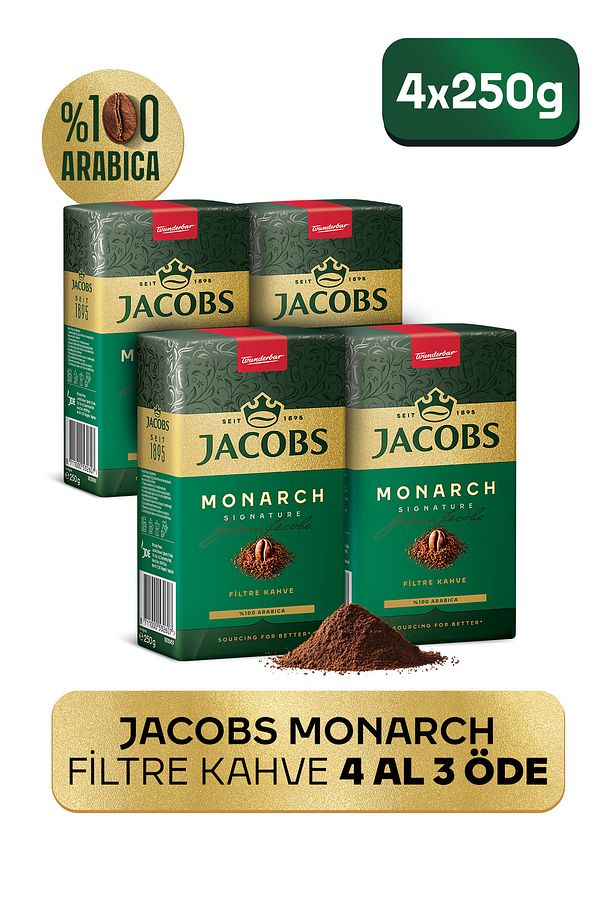Monarch Filtre Kahve 250 gr 4 Al 3 Öde - 1