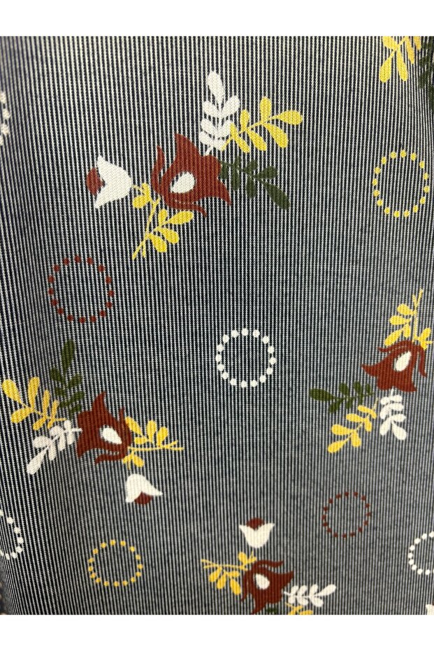 نسيج قطني ممشط منقوش - 3