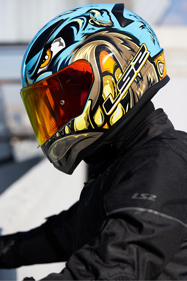 RAPID 2 NEO MAVİ-MOR KASK - 8