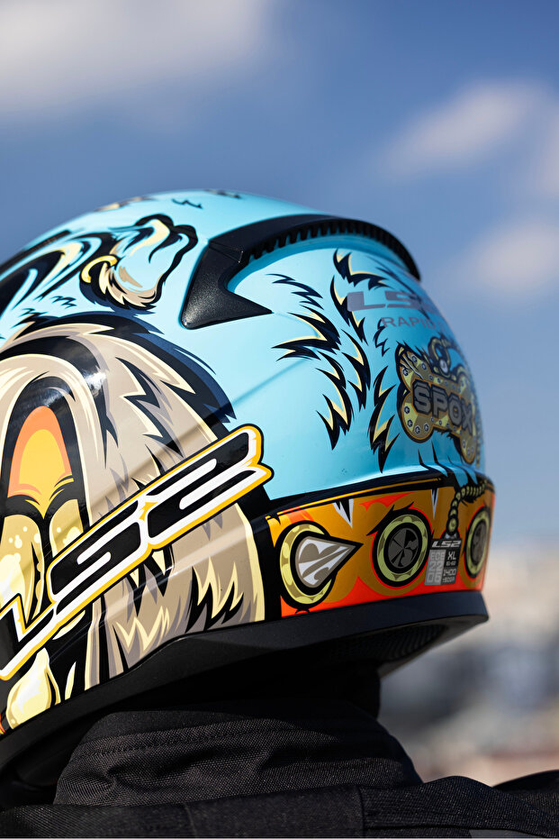 RAPID 2 NEO MAVİ-MOR KASK - 6