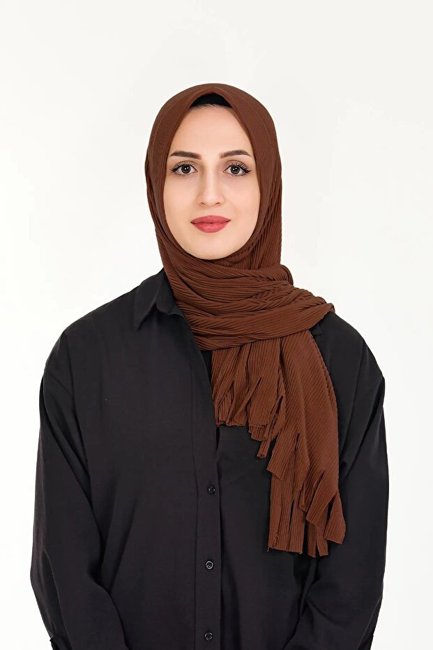 حجاب عملي مطوي شال جاهز