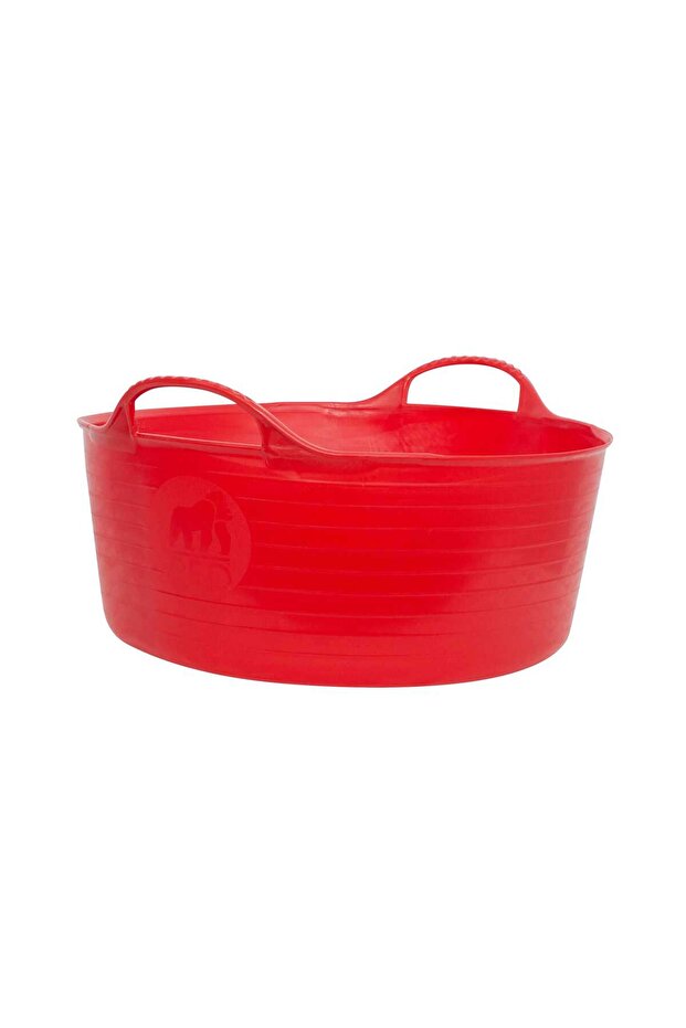 Red Gorilla - Gorilla Tubs & Recycled Black Tubs - Small Shallow 15L -Red