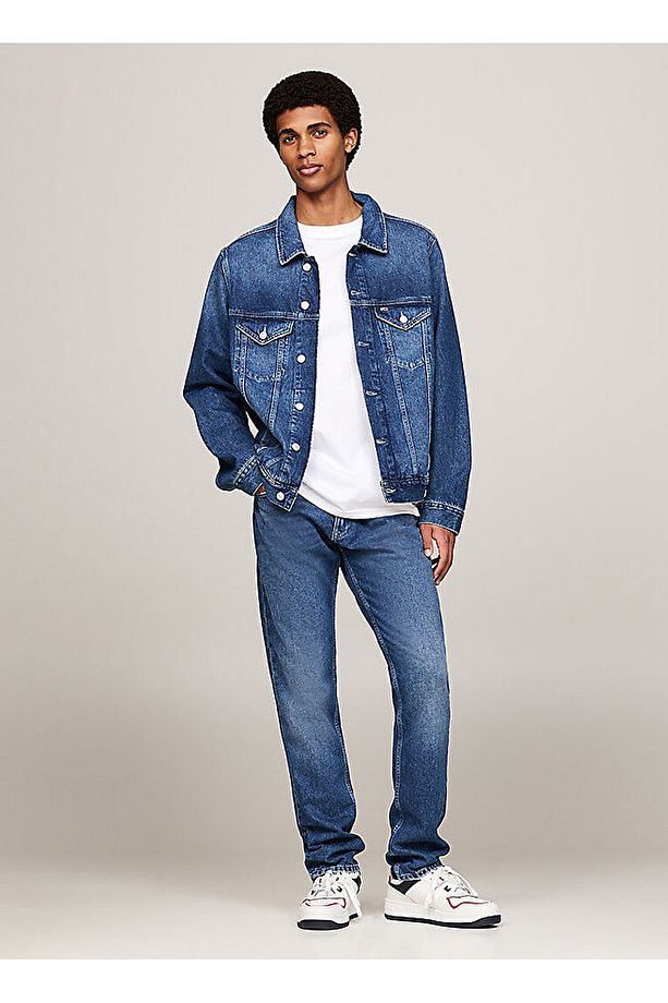 Erkek Denim Ceket DM0DM204321ABRYAN RGLR TRCKR DH601 - 1