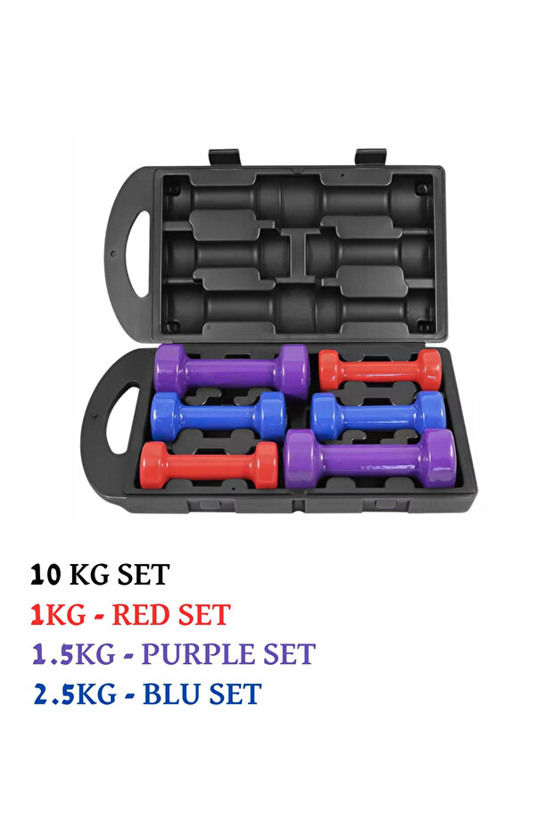 10kg Dumbbell Set - 2