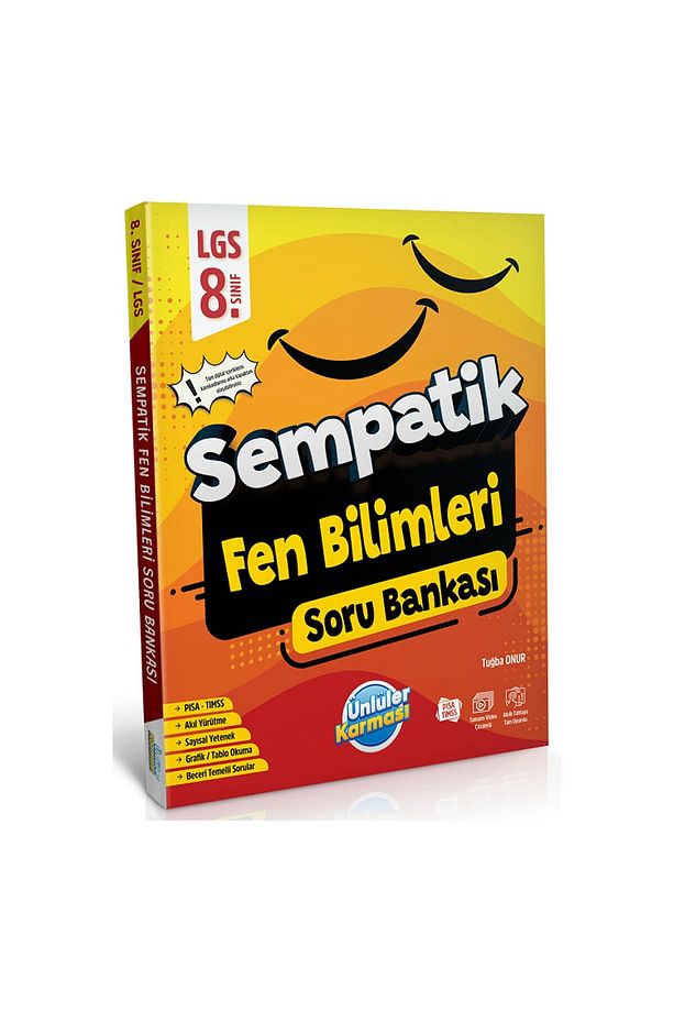 ÜNLÜLER KARMASI 8. SINIF SEMPATİK FEN BİLİMLERİ SORU BANKASI - 1
