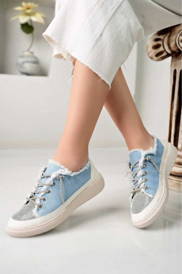 Candy Taşlı Ortopedik Sneaker - 2